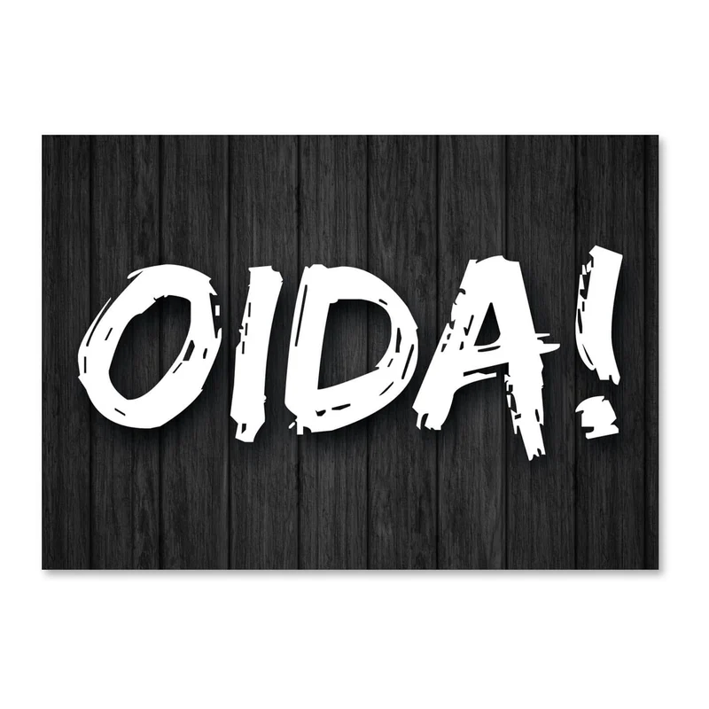 Aufkleber "OIDA!"