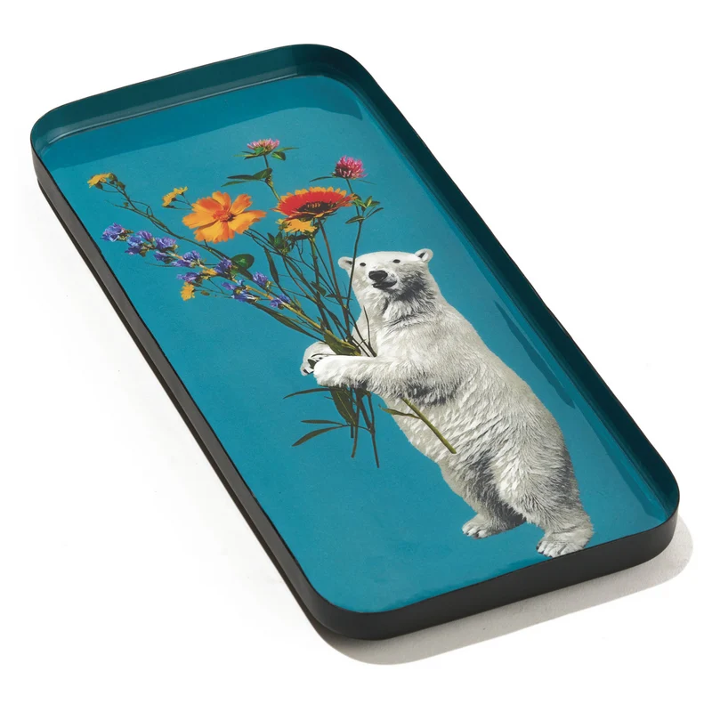 Vide-Poche Rectangulaire ERNEST Eisbär 12,5×28cm