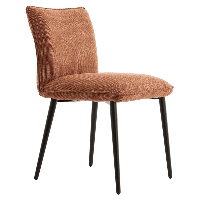 Esszimmerstuhl VADENI Polyester terra 2er-Set