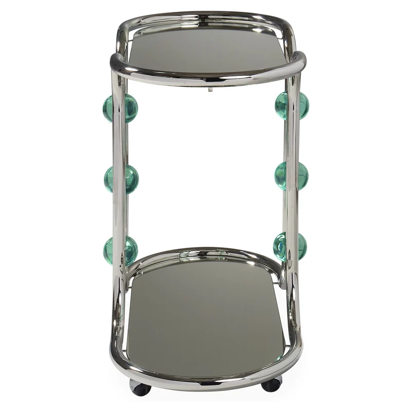 Barwagen GLOBO silber/grün