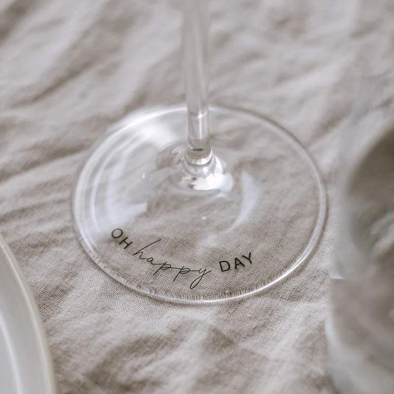 Eulenschnitt Weinglas Oh happy day 390 ml
