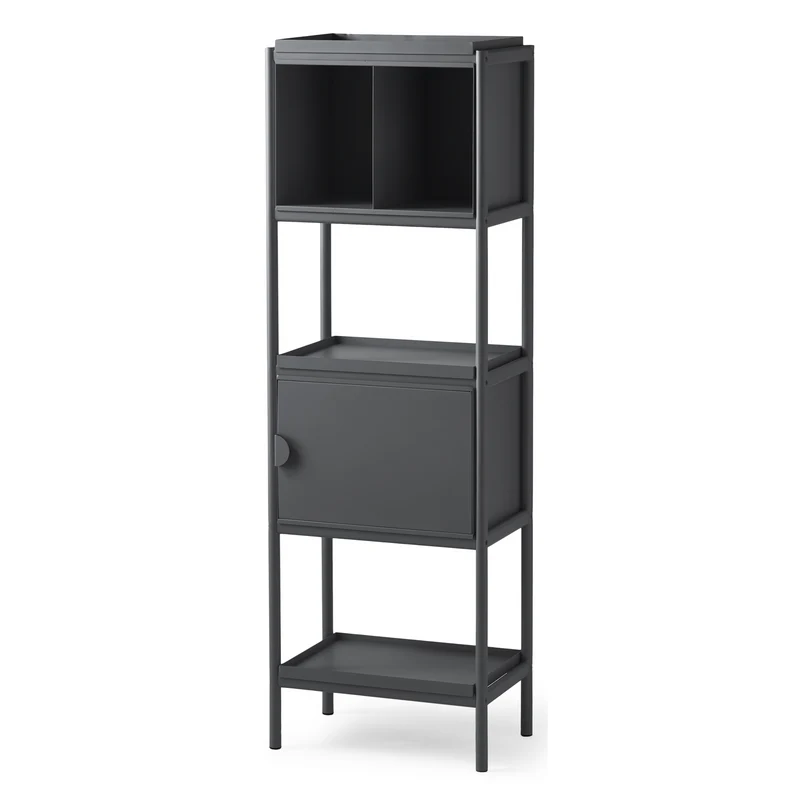 Regal TOSS TALL Cabinet schwarz