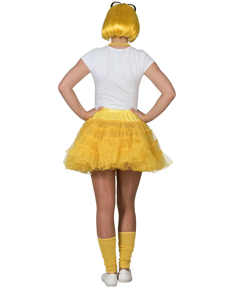 Petticoat "Karina" für Damen - 33 cm Länge | Gelb