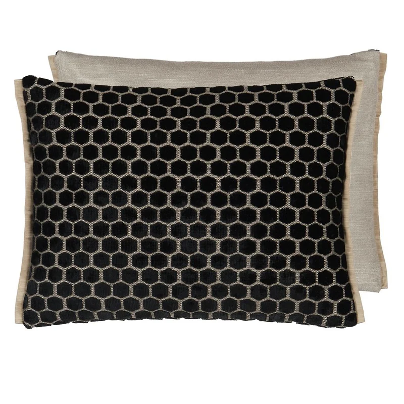 Kissen JABOT NOIR Samt, 30 x 40 cm