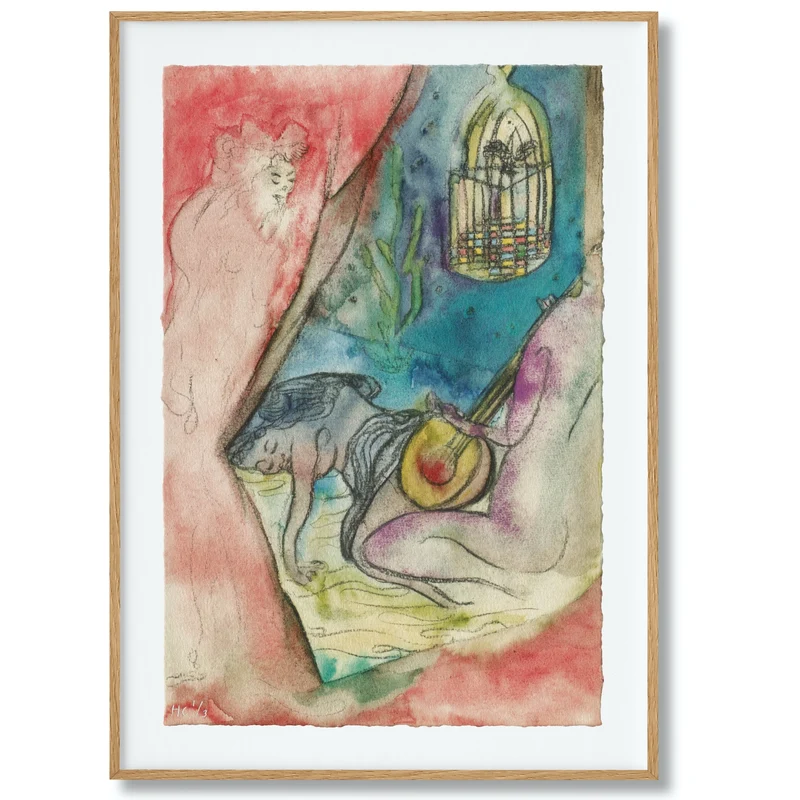 National Gallery. Art Edition No. 1–100, Chris Ofili ‘The Caged Bird’s Song (Voyeur)’, 2024