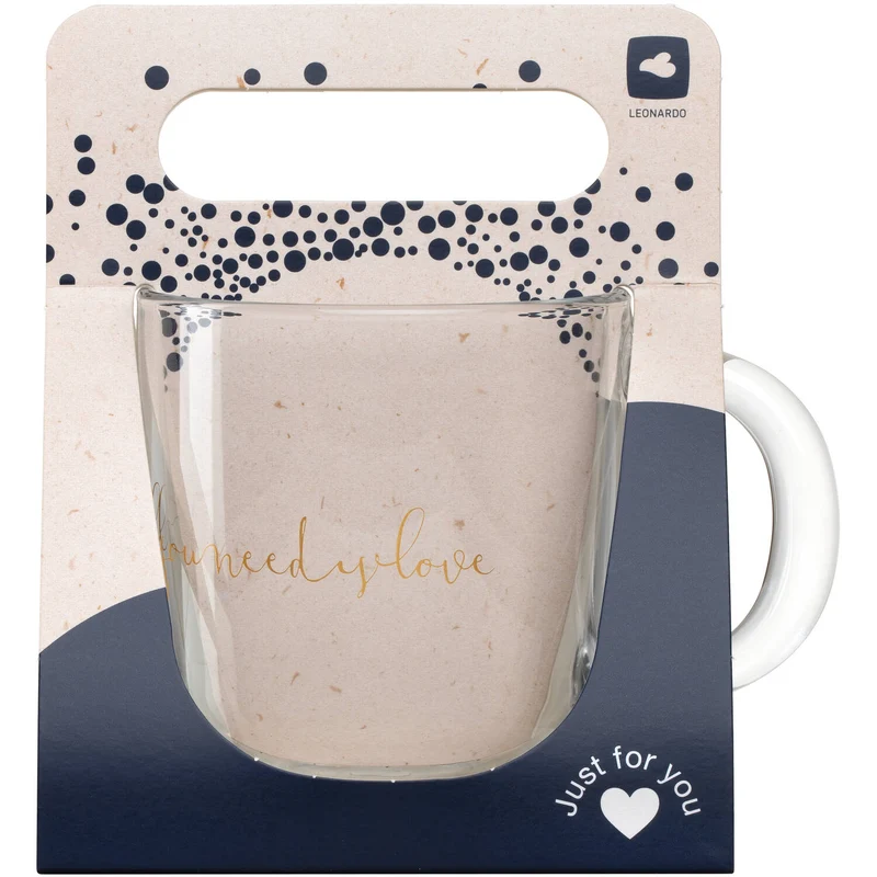 Tasse EMOZIONE 400 ml 'all you need is love'