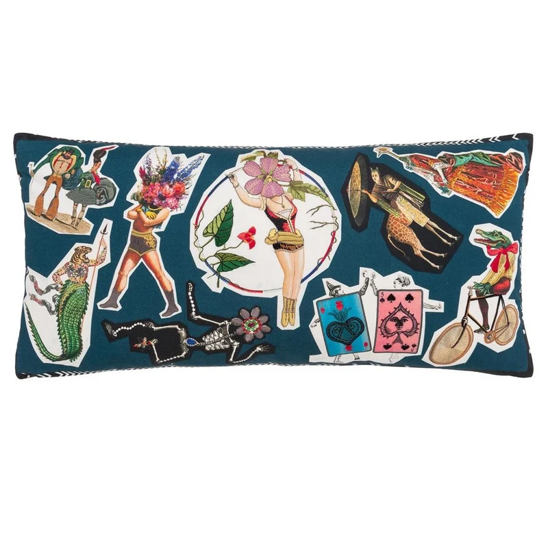 CIRCUS Multicolore Kissen, 60 x 30 cm
