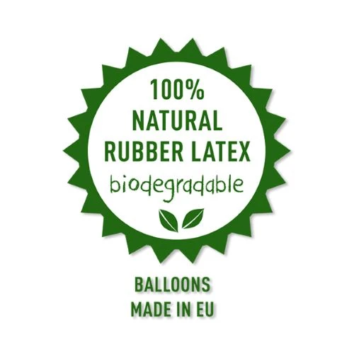 Luftballons 12 x SCHULKIND grün für die Einschulungsparty | 100% Naturkautschuk | AVA & YVES
