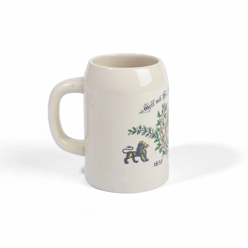 Stein-Bierkrug "Gott mit Dir"
