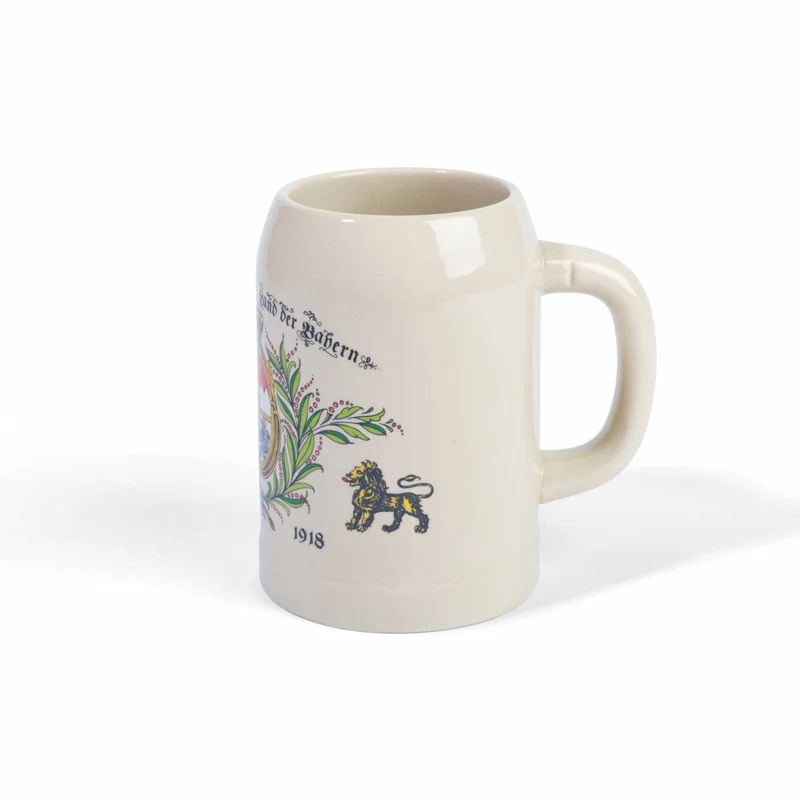 Stein-Bierkrug "Gott mit Dir"