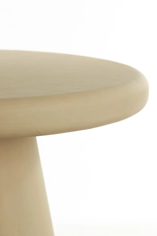 Couchtisch KULONA beige Ø70x38cm