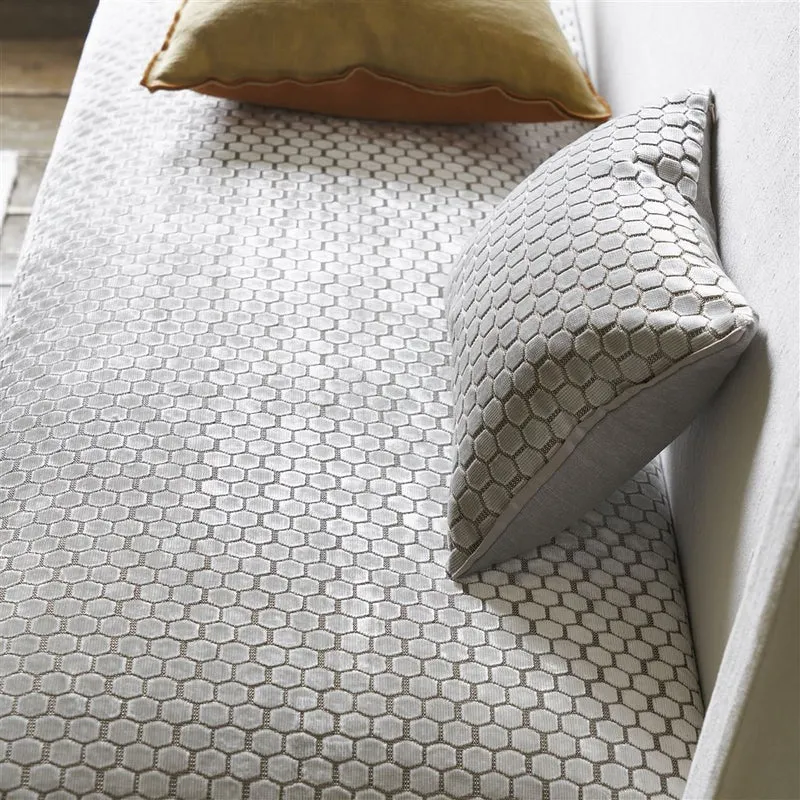 Kissen JABOT OYSTER Samt, 30 x 40 cm