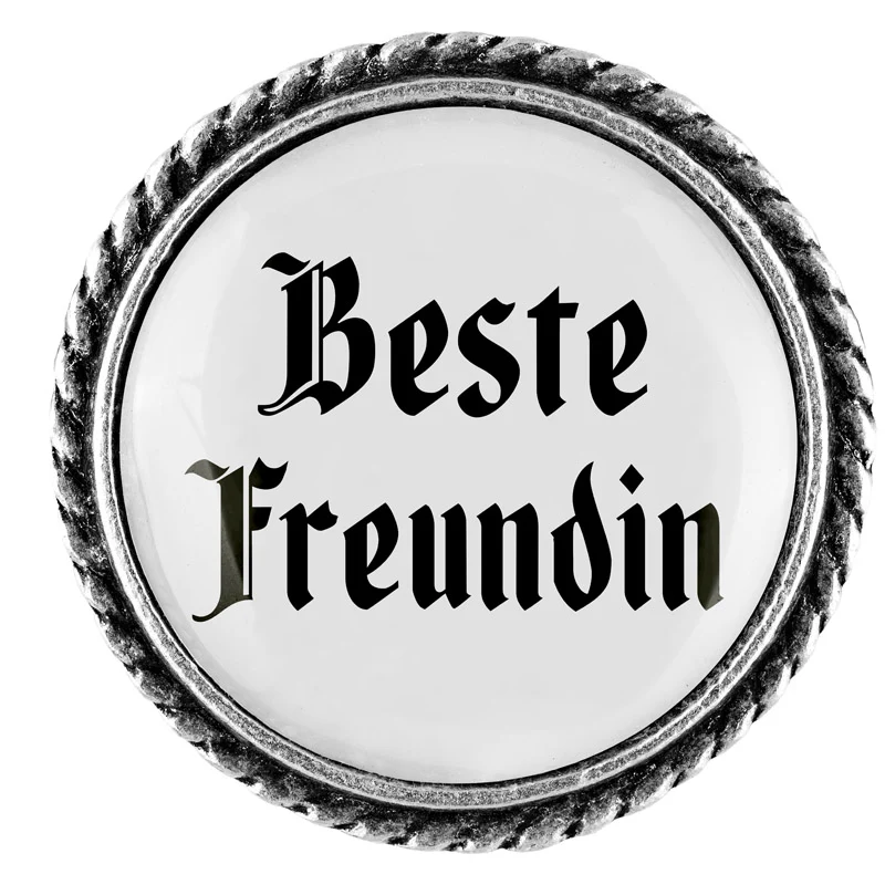 Beste Freundin 25mm // schlicht