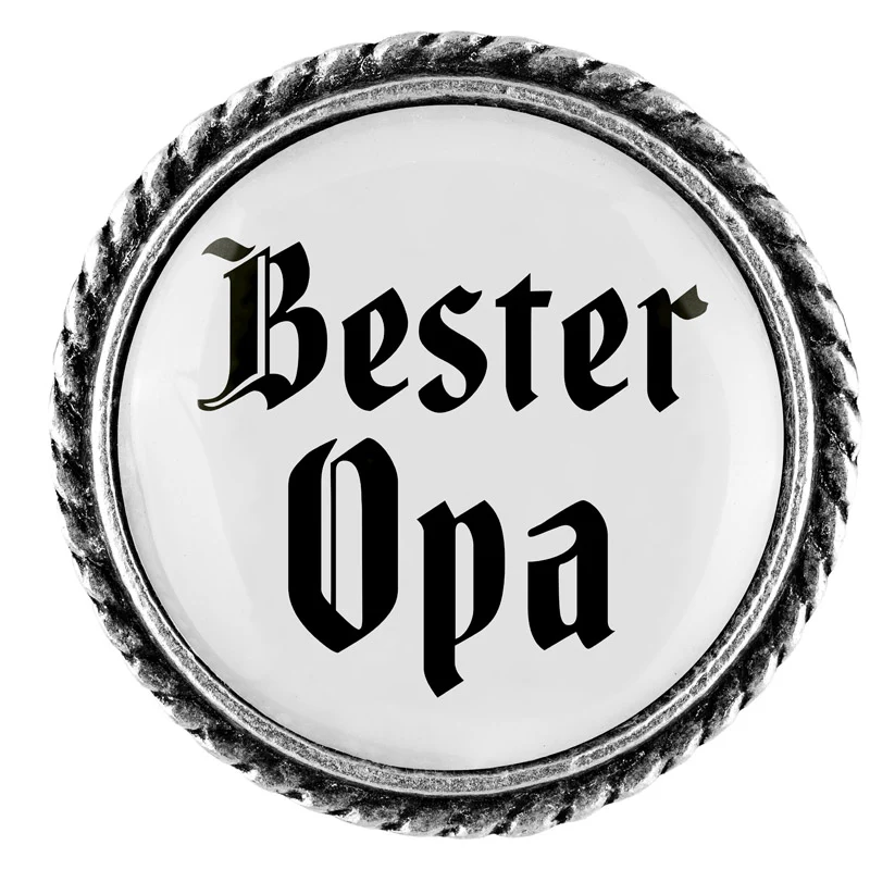 Bester Opa 25mm // schlicht