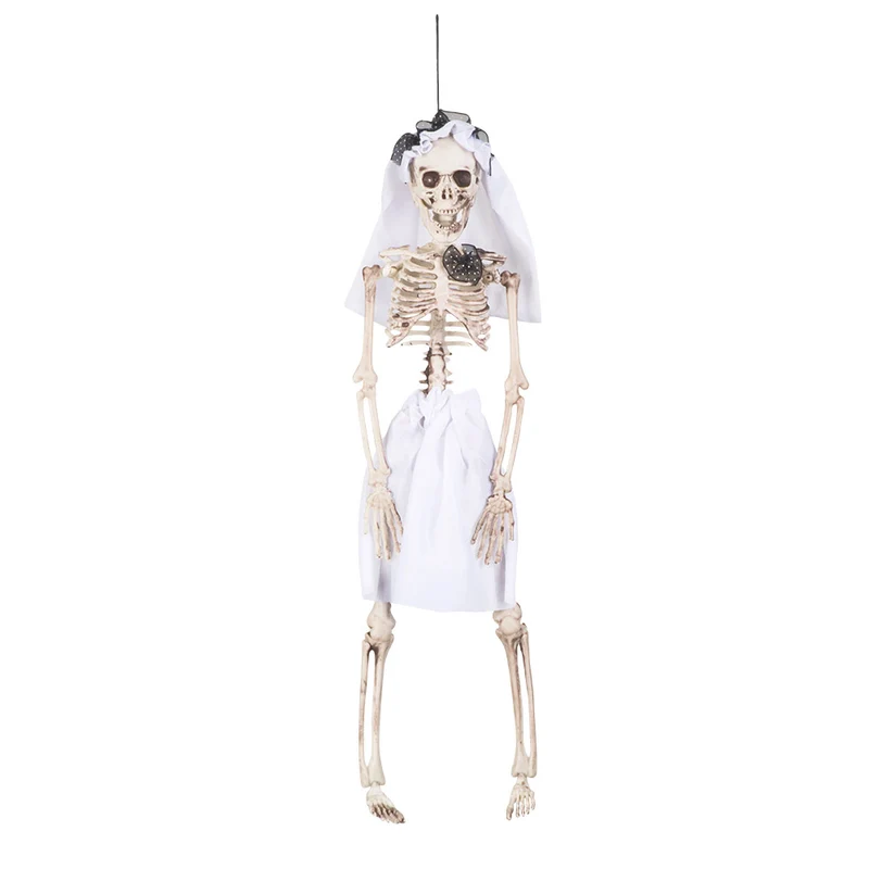Hänge Figur Skelett Braut 40 cm