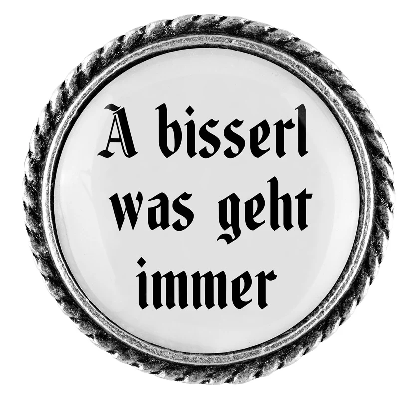 A bisserl was geht immer 25mm // schlicht