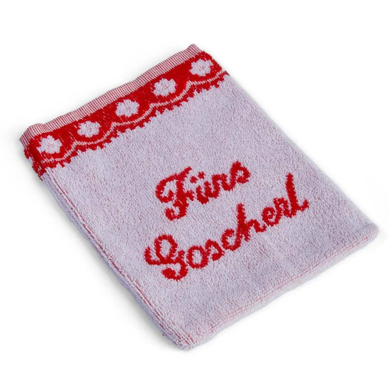 Waschlappen-Set "Arscherl & Goscherl"