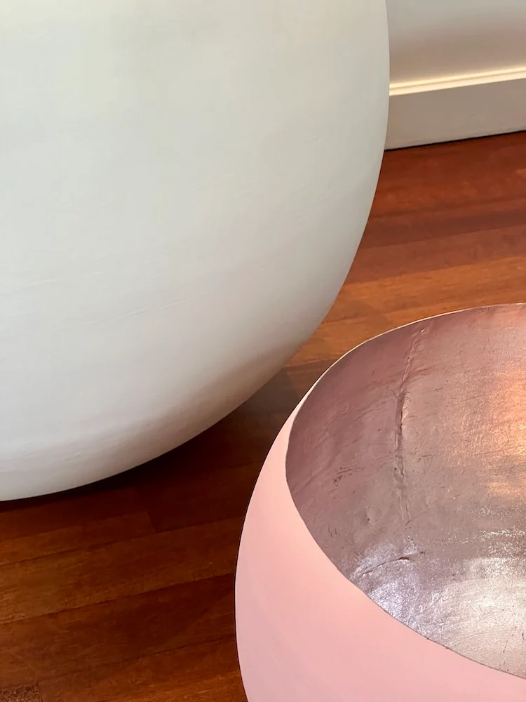 Windlicht MADRAS XXL 3er-Set weiß, blush, rosé