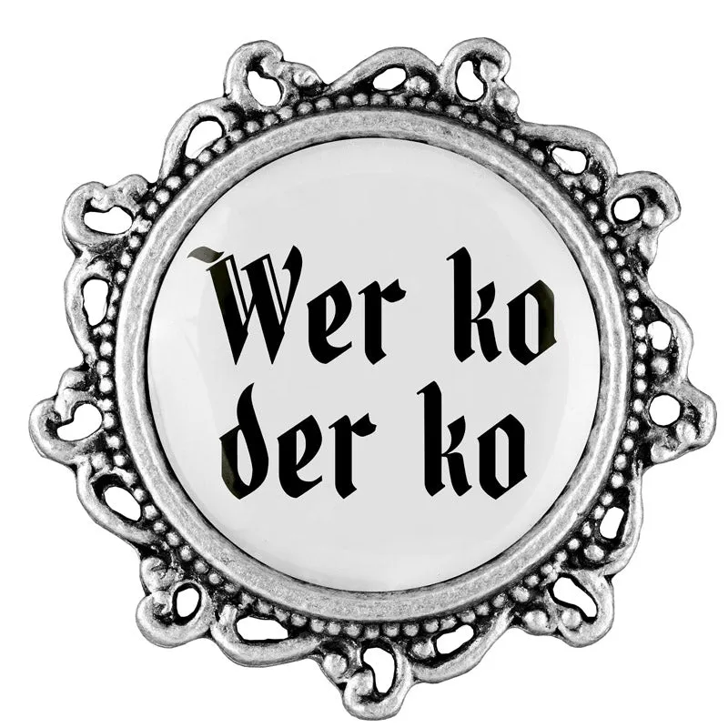 Wer ko der ko 20mm // verziert