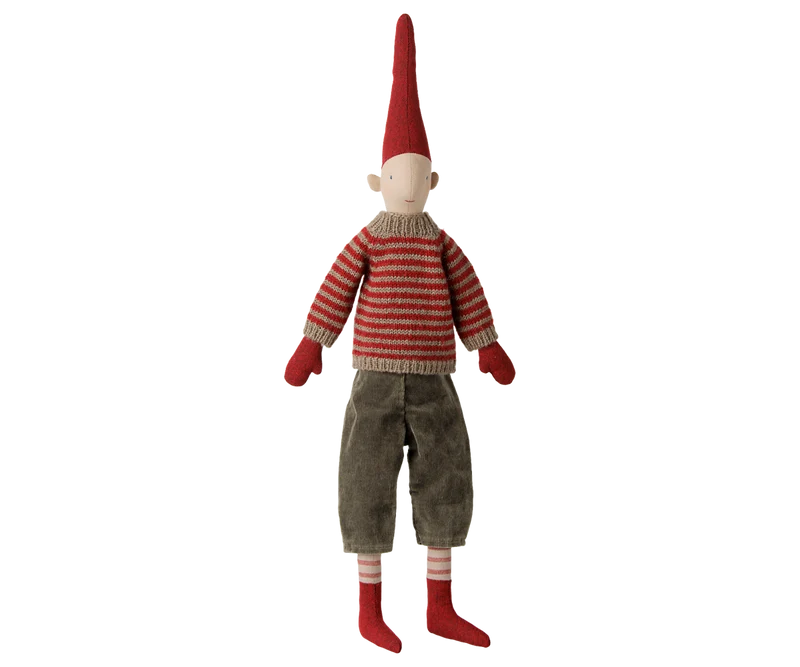 Maileg Wichtel Gr. 3 ca. 51 cm Wichteljunge in Pulli und Cordhose ☆ PIXY