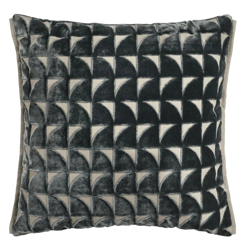 Kissen MARQUISE GRAPHITE Samt, 50 x 50 cm