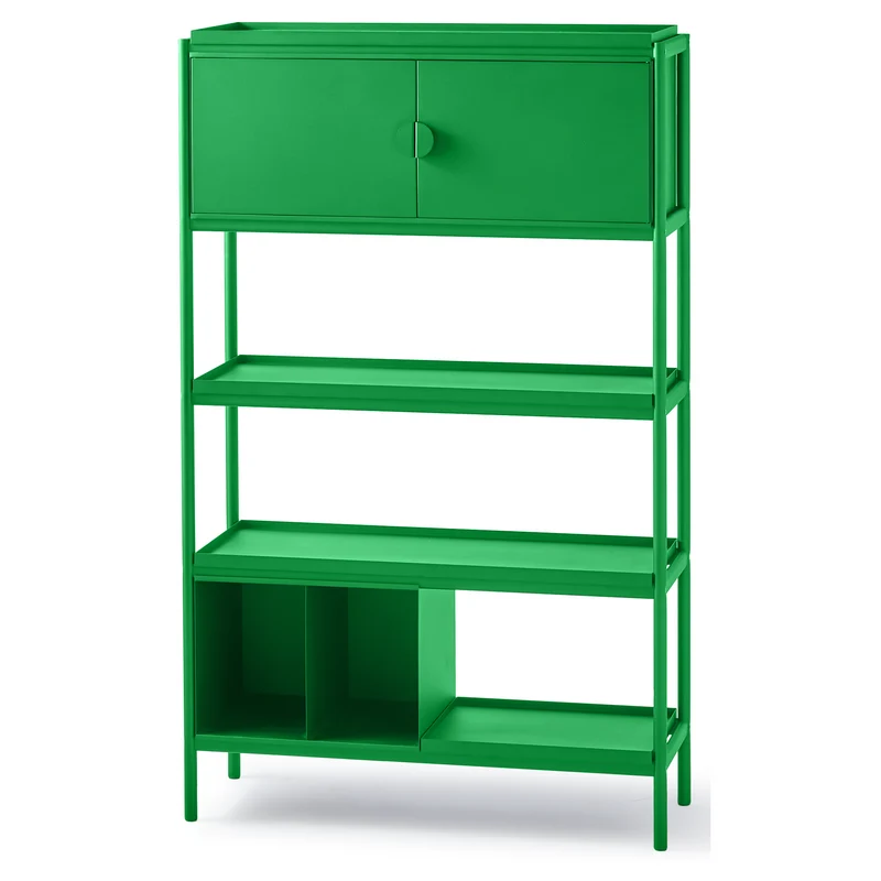 Regal TOSS WIDE Cabinet grün