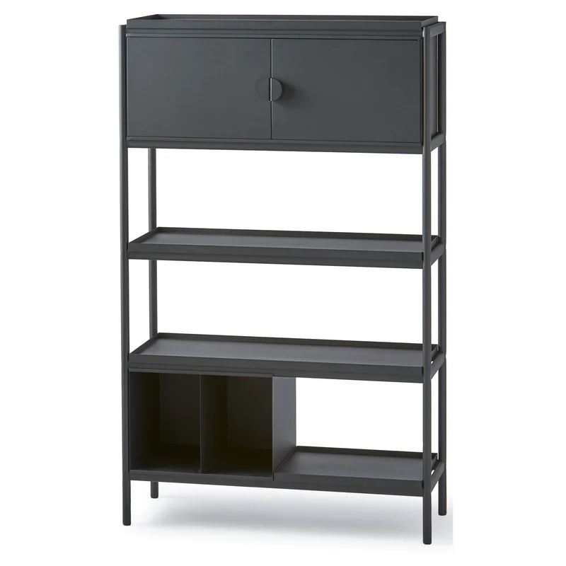 Regal TOSS WIDE Cabinet schwarz