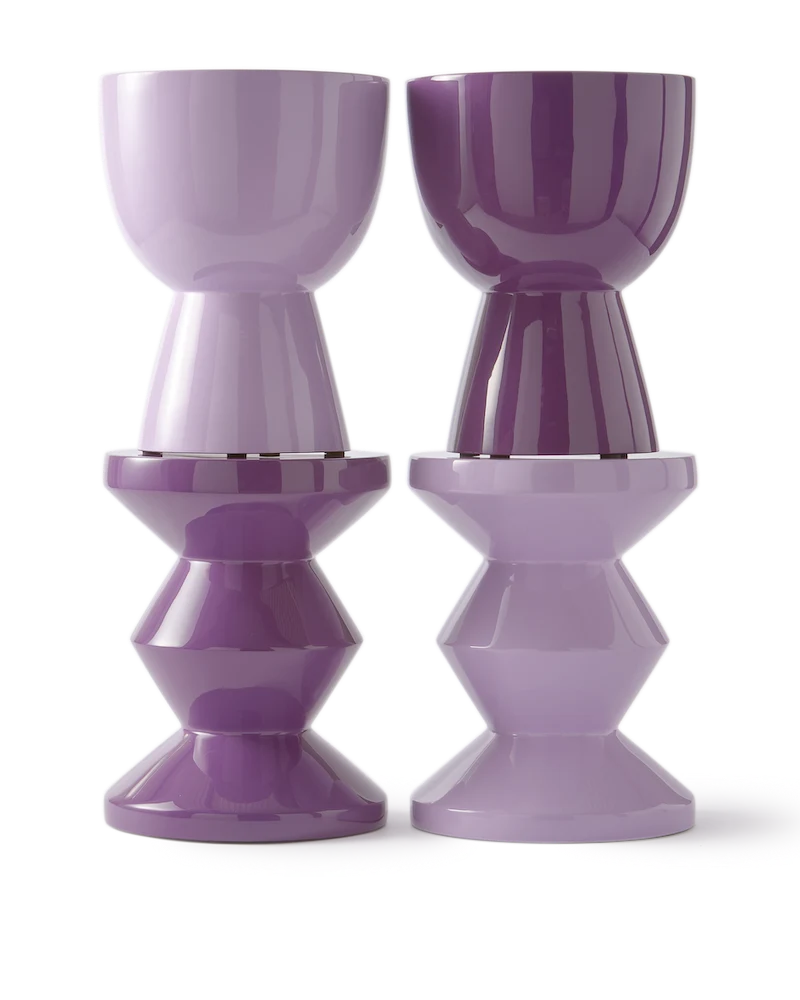 Polspotten Tip Tap Hocker/Beistelltisch in dark purple