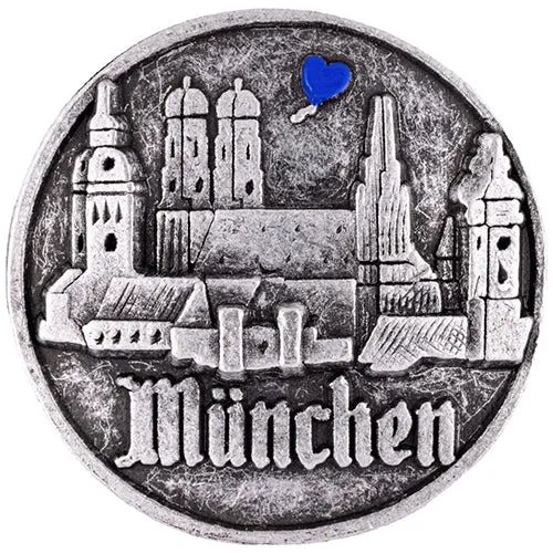 Ein Herz für München Tradition (blau)