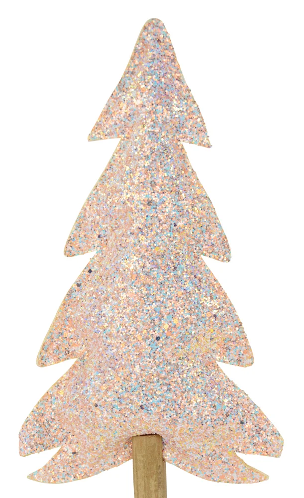 Riffelmacher Tannenbaum stehend 45cm 70116 - Utopiaglitter Rosa