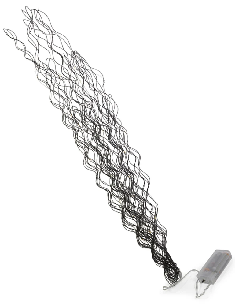 Riffelmacher LED Deko Zweige aus Metall 76018 | Schwarz