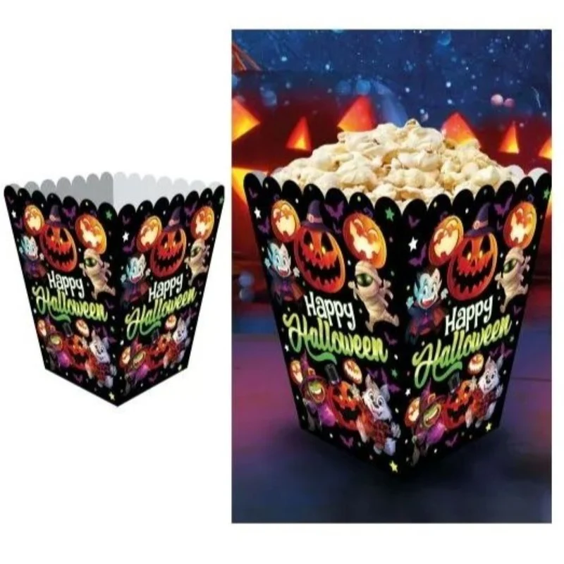 Halloween "Kleine Monster" | Popcorn Boxen 60x33cm/6Stk.