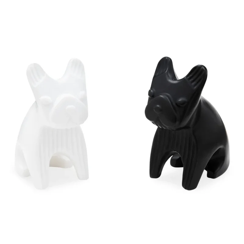 Salz- und Pfefferstreuer FRENCH BULLDOG (schwarz/weiß)