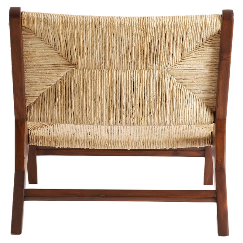 Stuhl PAYAN Teakholz braun 78x65x69cm