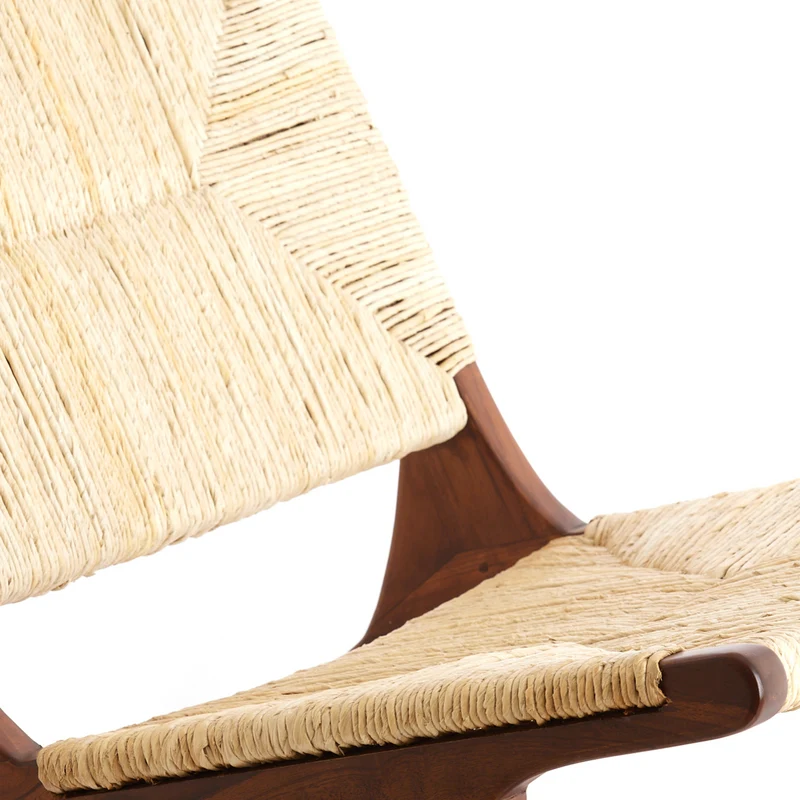 Stuhl PAYAN Teakholz braun 78x65x69cm