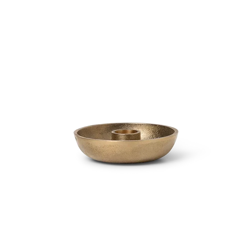 Bowl Adventskranz Kerzenschale Keramik, Aluminium & Messing - ferm LIVING