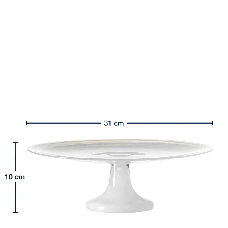 Platte ALABASTRO 31 cm weiß