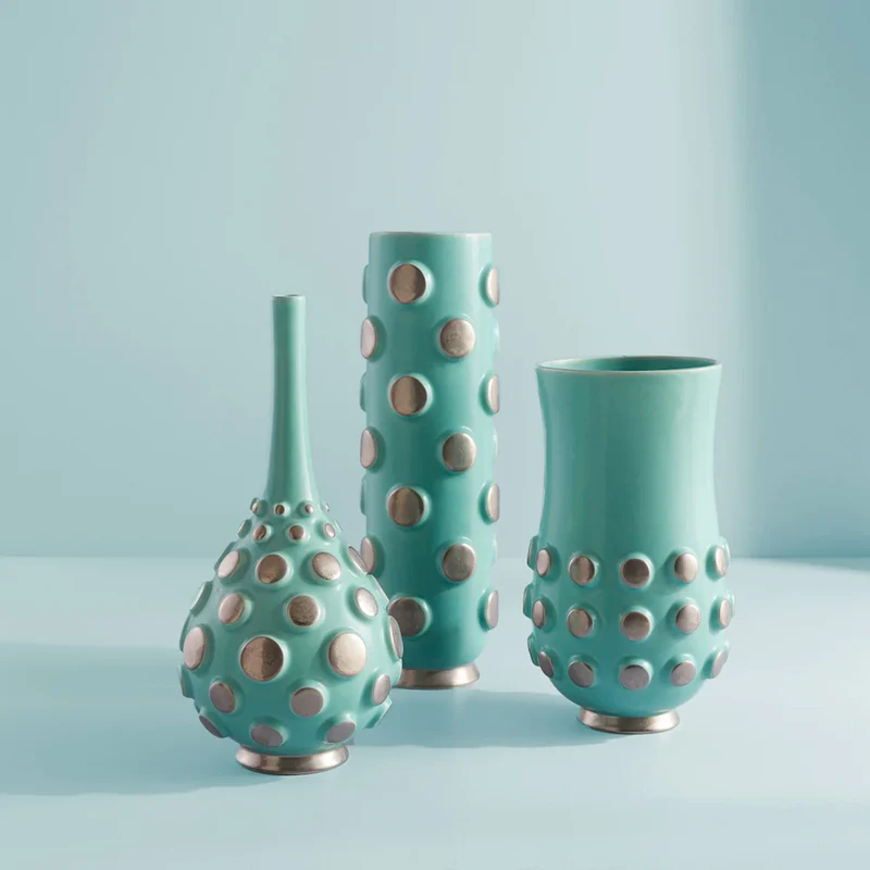 MARITIME URN VASE Celadon - mint