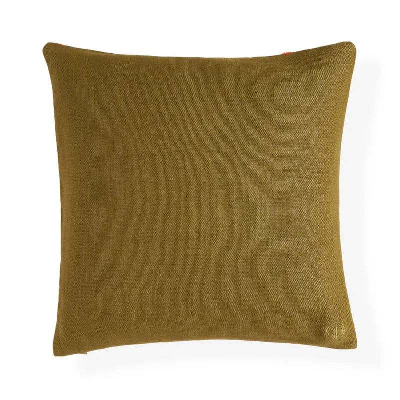 Kissen MONTEREY BULLSEYE Kordelstickerei 55x55 cm
