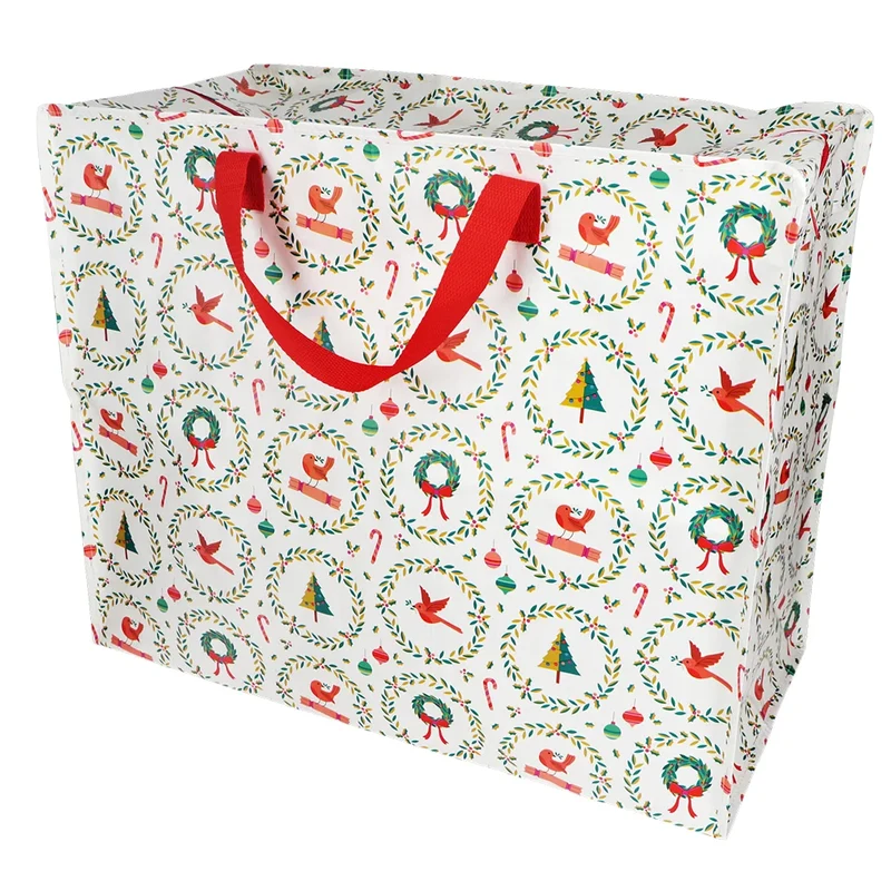 Riesentasche XXL Jumbo Bag CLASSIC CHRISTMAS ca. 58x28x48 cm REX LONDON