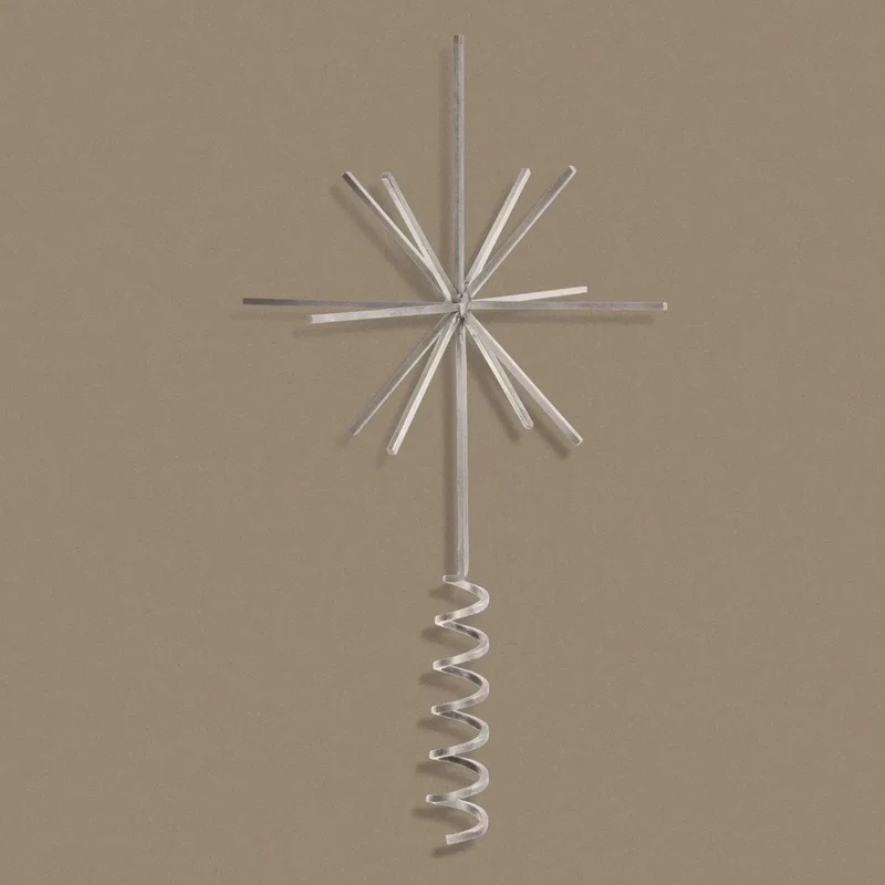 Christbaumspitze Stern modern Messing & Silber - ferm LIVING