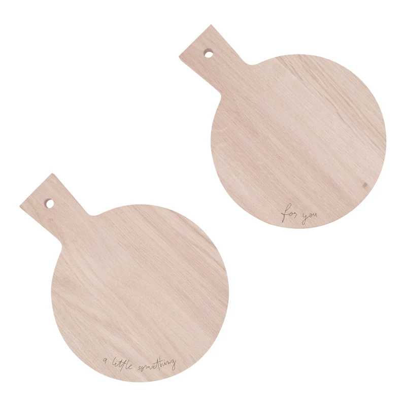 Eulenschnitt Mini-Schneidebretter Little something 2er-Set