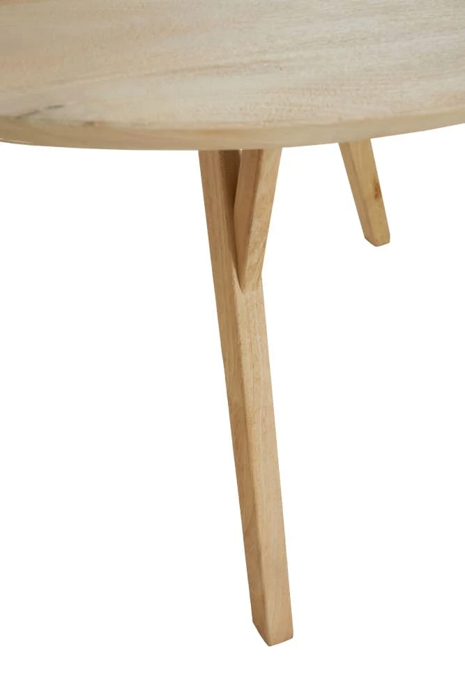 Esstisch QUENZA Mangoholz Ø140x76 cm