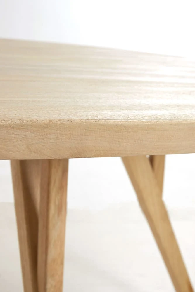 Esstisch QUENZA Mangoholz Ø140x76 cm