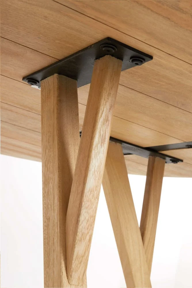 Esstisch QUENZA Mangoholz Ø140x76 cm