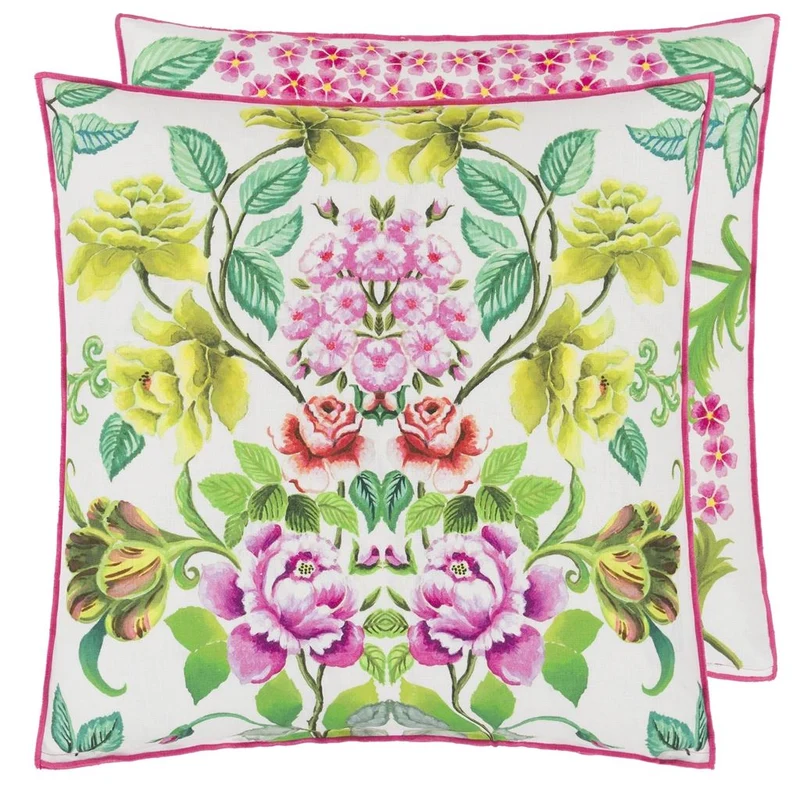 Kissen ELEONORA LINEN FUCHSIA, 55 x 55 cm