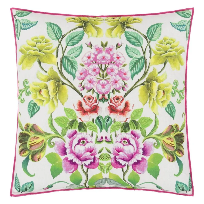 Kissen ELEONORA LINEN FUCHSIA, 55 x 55 cm