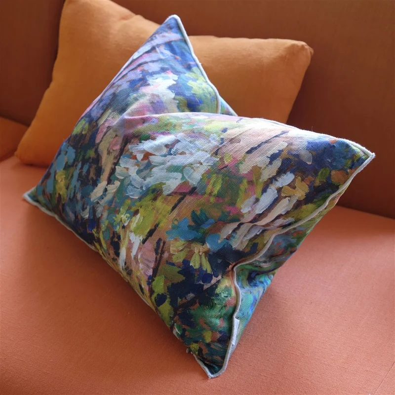Kissen FORET IMPRESSIONNISTE FOREST, 60 x 45 cm