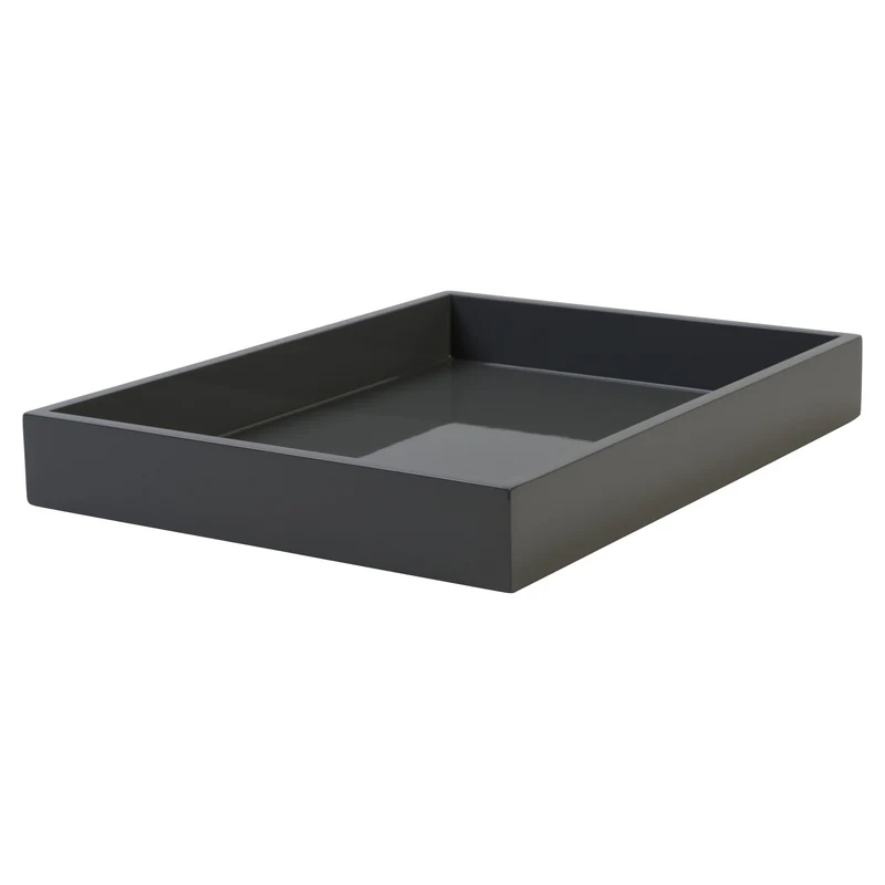 Tablett SPA M rechteckig graphite 40,4x5x29,3cm