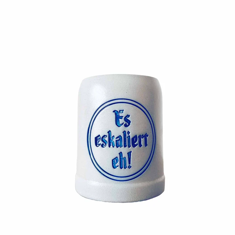 Bierkrug Es eskaliert eh 0,25L